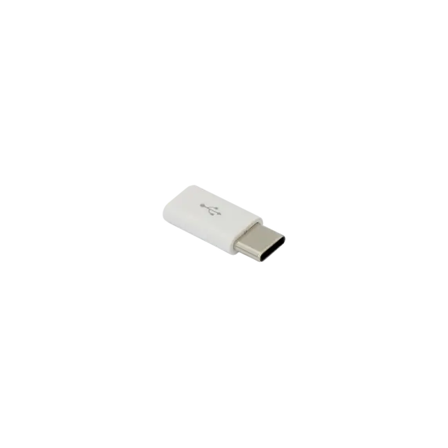 ADAPTER SBOX MICRO USB 2.0 F. -> TYPE C M. Bijeli BULK