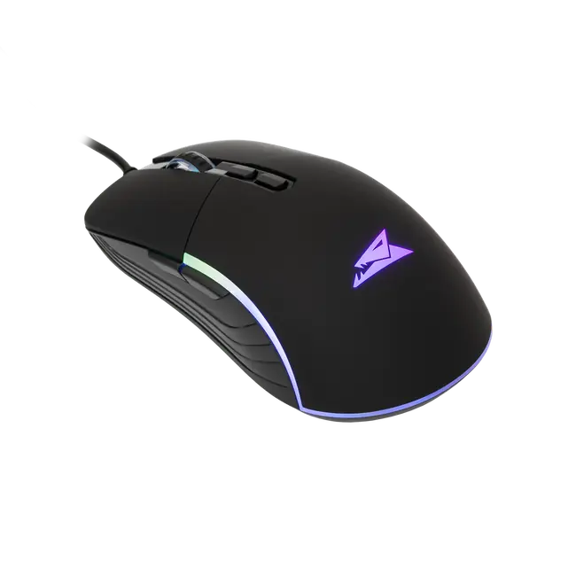 Baracuda MIŠ BGM-011 NAUTILUS Crni RGB / 12.800 dpi