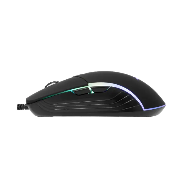 Baracuda MIŠ BGM-011 NAUTILUS Crni RGB / 12.800 dpi