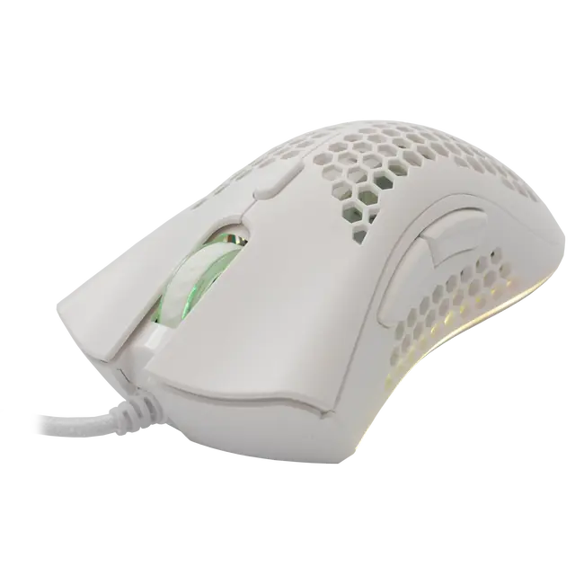 Baracuda MIŠ BGM-032 CORAL BIJELI / 12.800 dpi
