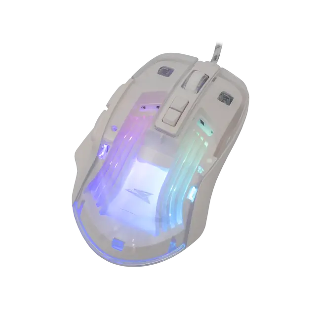 Baracuda MIŠ BGM-062 ANGLERFISH - Bijeli / 3600 dpi