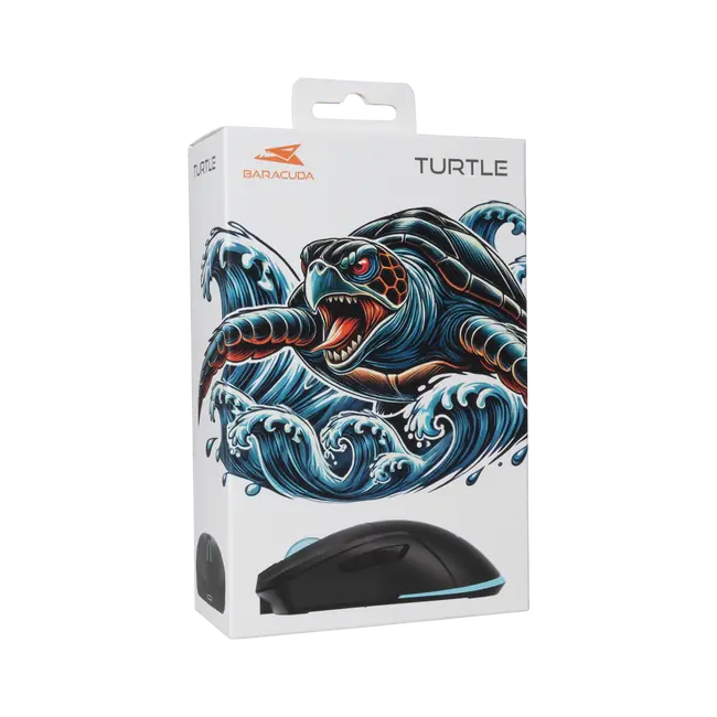 Baracuda MIŠ BGM-121 TURTLE CRNI / 3200 dpi / Wireless