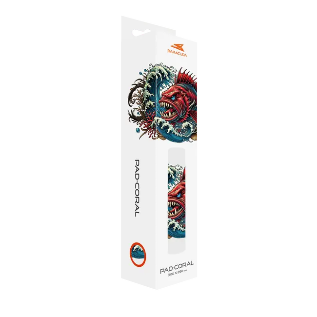 Baracuda MOUSEPAD BGMP-041 CORAL - 300x250x2mm