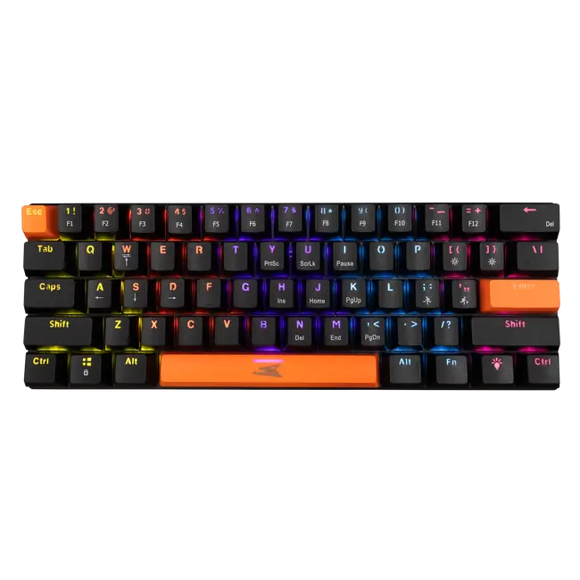 Baracuda TIPKOVNICA BGK-03111 DOLPHIN Crna - Meh. / US-CRVENI.SW.