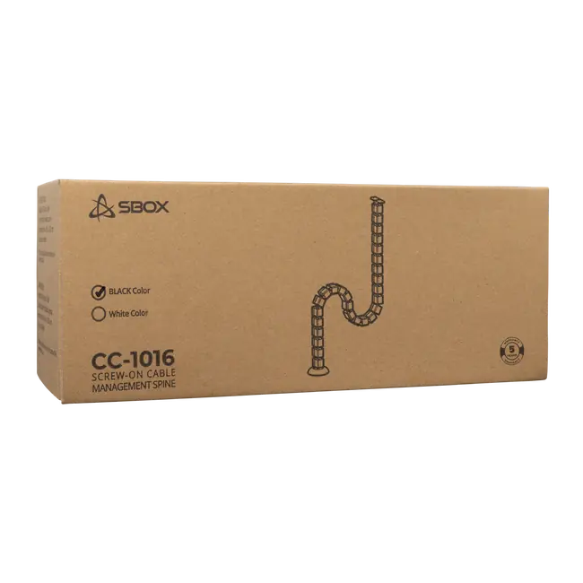 CABLE MANAGEMENT SBOX CC-1016 Crni