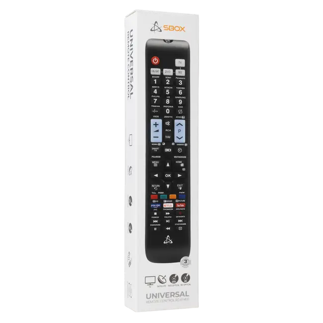 DALJINSKI SBOX UNIVERZALNI RC-01400 4u1 za TV