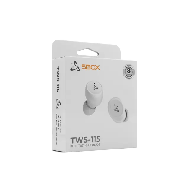EARBUDS SBOX EB-TWS-115 Bijele