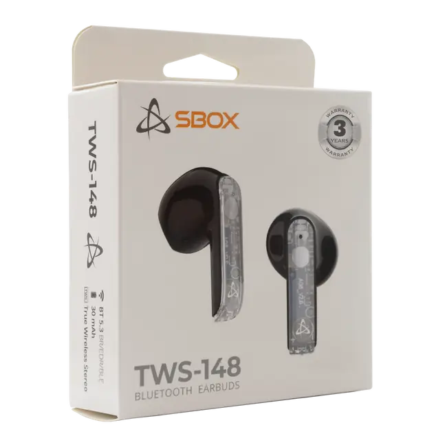EARBUDS SBOX EB-TWS-148 Crne