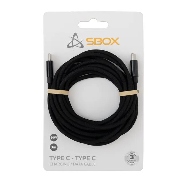 KABEL SBOX Type-C - Type-C 3M