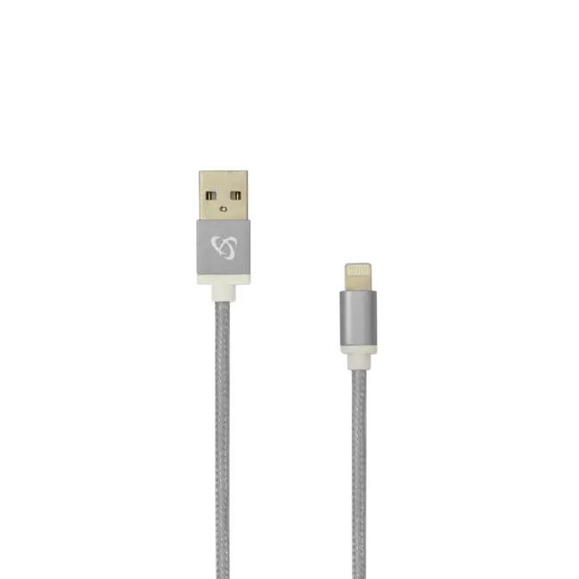 KABEL SBOX USB -> iPh.7 M/M 1,5M Blister Sivi