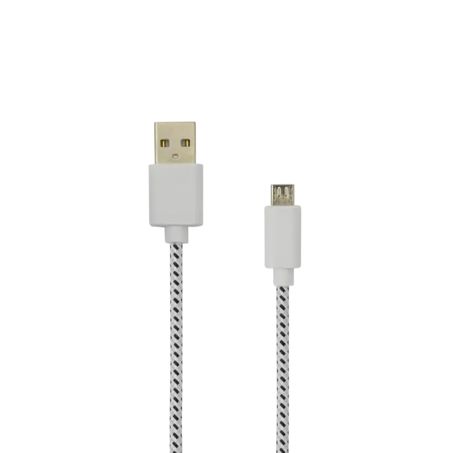 KABEL SBOX USB->MICRO USB 1M Bijeli
