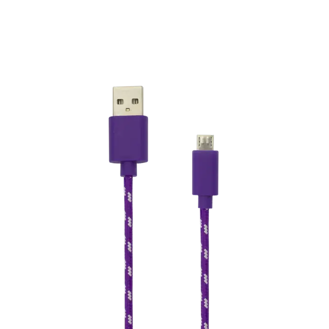 SBOX USB-A to Micro USB Cable 1 m - Purple / Retail