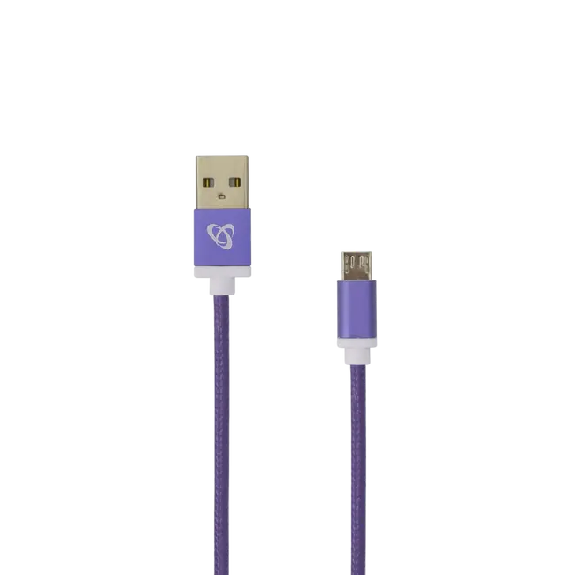 KABEL SBOX USB->MICRO USB M/M 1,5M Fruity Ljubičasti