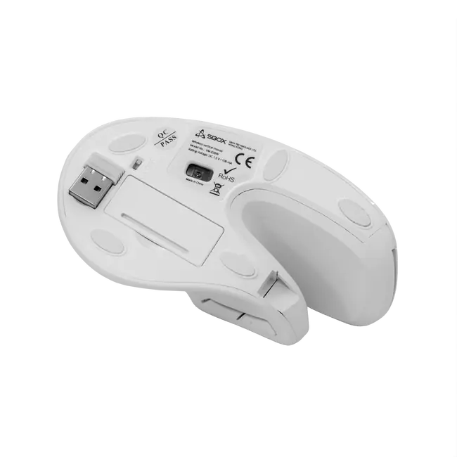 MIŠ SBOX VM-838W Vertical Wireless Bijeli