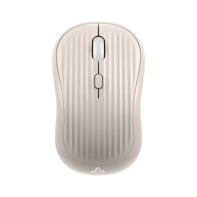 SBOX WM-602 Bluetooth and 2.4 GHz Rechargeable Wireless Mouse - Beige