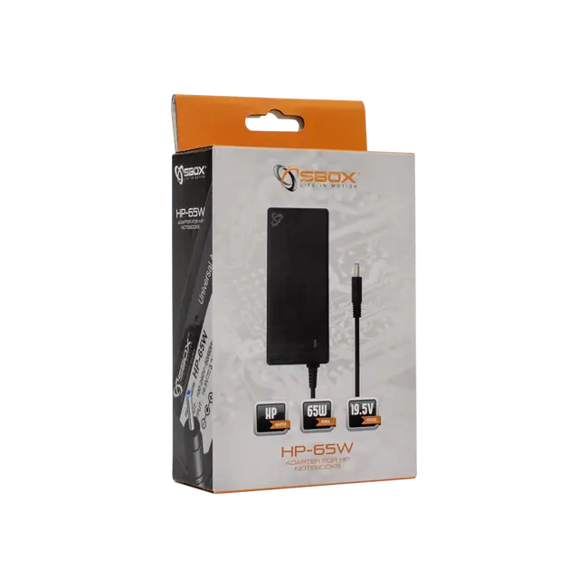 PUNJAČ ZA HP LAPTOPE SBOX HP-65W / 19.5V-65W