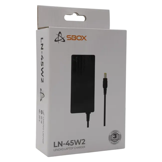 PUNJAČ ZA LENOVO LAPTOPE  SBOX LN-45 /20V-45W Round