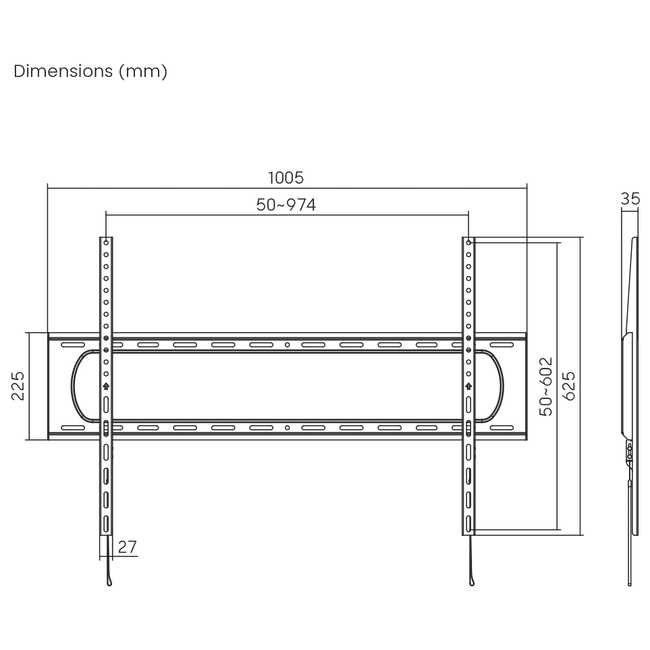 STALAK SBOX PLB-7369F (60-120"/120kg/900x600)