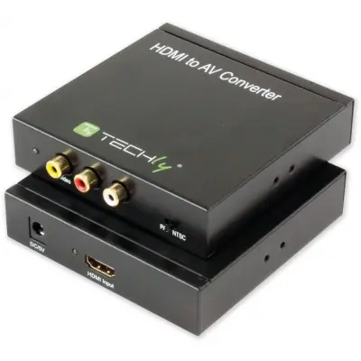 TECHLY HDMI -> AV CONVERTER / HDMI-3XRCA