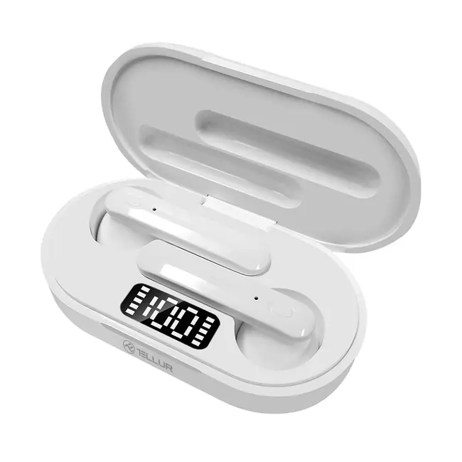 TELLUR FLIP TRUE WIRELESS EARPHONES, WHITE