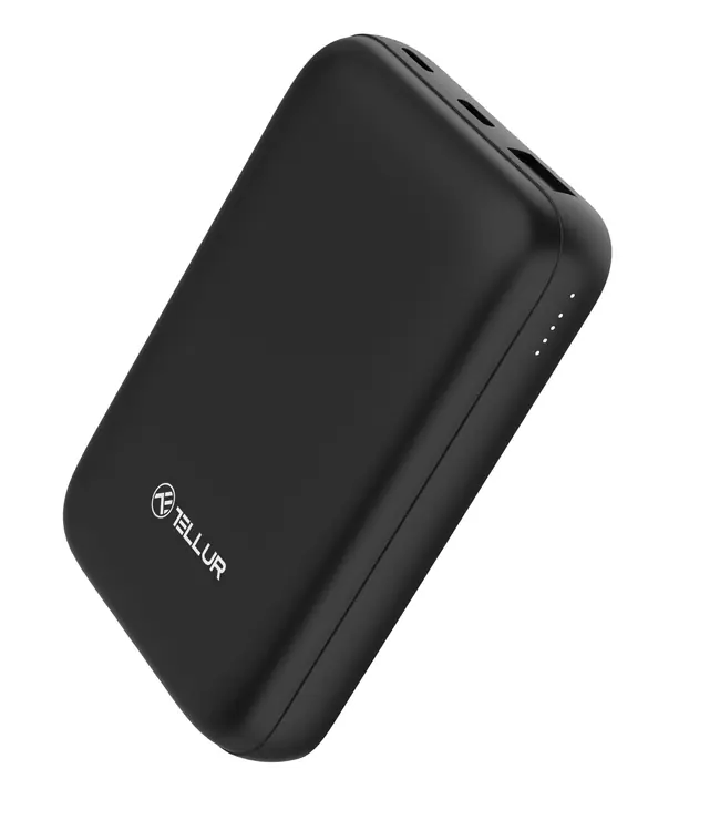 TELLUR POWER BANK WPD101 Compact Pro 10000mAh, 2xQC3.0 22.5W + PD20W+Qi 15W, MagSafe