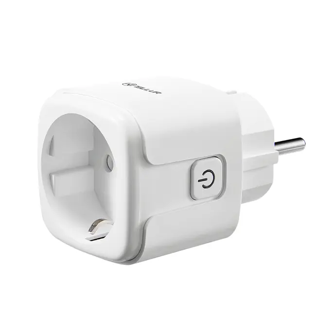 TELLUR SMART WIFI AC DUAL PLUG, ENERGY READING, 16A, 3680W, WHITE