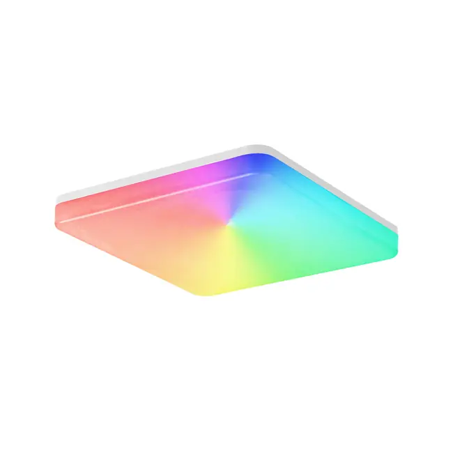 TELLUR SMART WIFI CEILING LIGHT, RGB, 24W, SQUARE, WHITE
