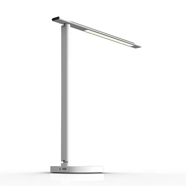 TELLUR SMART WIFI DESK LAMP, 12W, WHITE, WARM, QI 10W, USB 10W, ADJUSTABLE WHITE