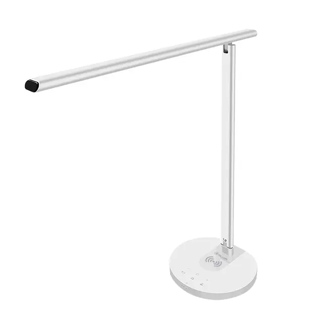 TELLUR SMART WIFI DESK LAMP, 12W, WHITE, WARM, QI 10W, USB 10W, ADJUSTABLE WHITE