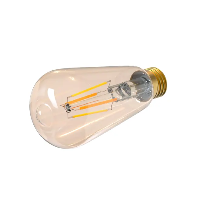 TELLUR SMART WIFI FILAMENT BULB E27, 6W, AMBER, WHITE/WARM, DIMMER