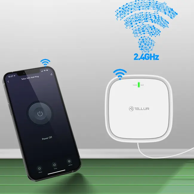TELLUR SMART WIFI GAS SENSOR, WHITE