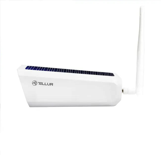 TELLUR SMART WIFI SOLAR CAMERA, 1080p, WHITE