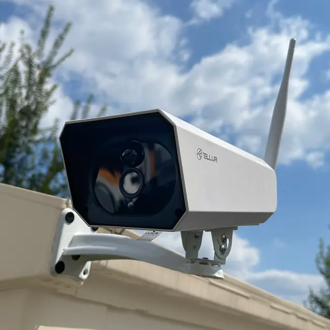 TELLUR SMART WIFI SOLAR CAMERA, 1080p, WHITE