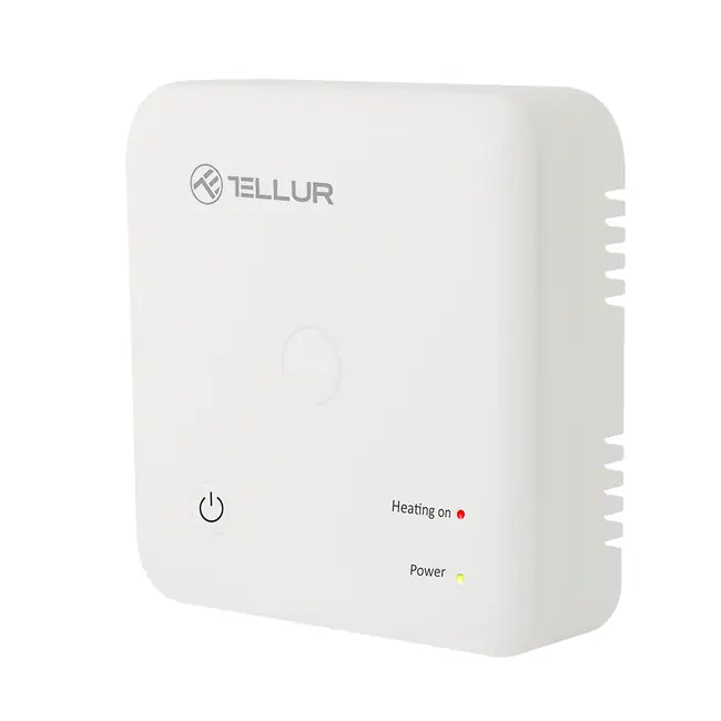 TELLUR SMART WIFI THERMOSTAT, BOILER, WHITE
