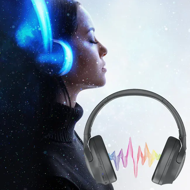 TELLUR VIBE BLUETOOTH OVER-EAR HEADPHONES, ANC