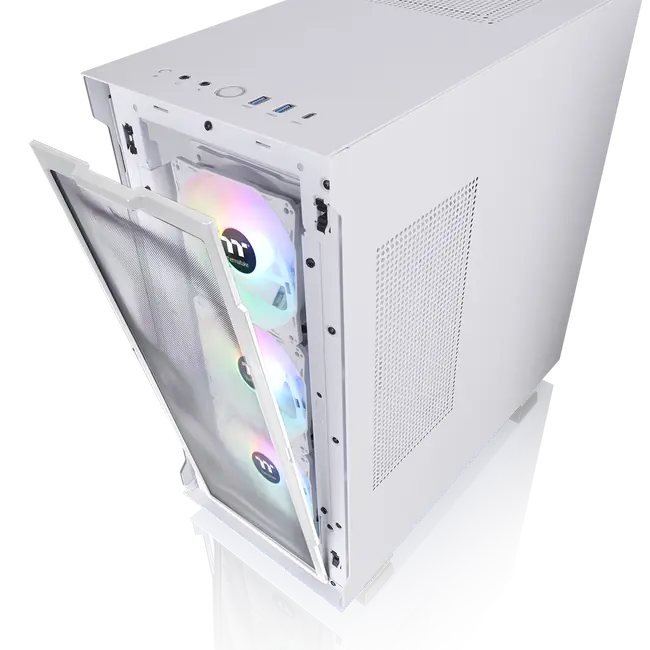 THERMALTAKE KUĆIŠTE V350 TG ARGB AIR SNOW MID TOWER