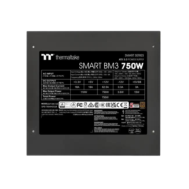 THERMALTAKE NAPAJANJE SMART BM3 750W
