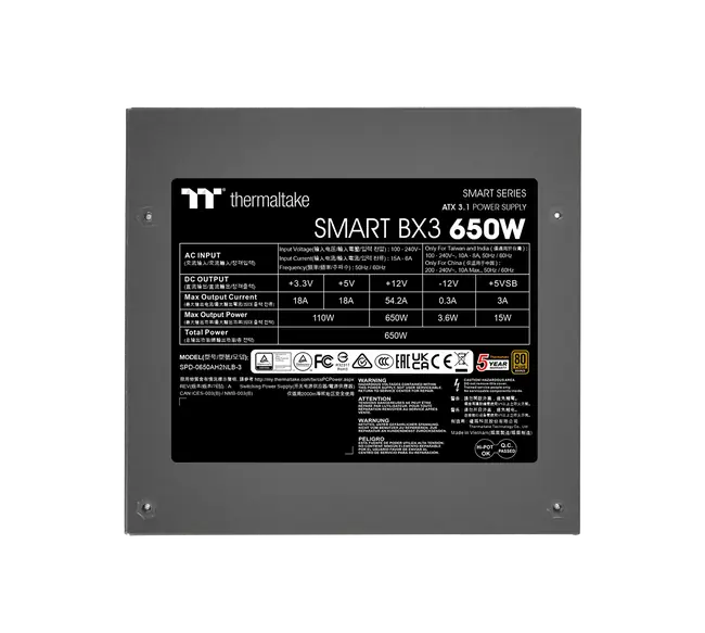 THERMALTAKE NAPAJANJE SMART BX3 650W