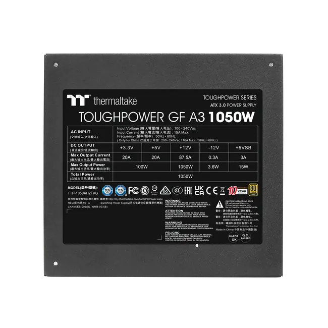THERMALTAKE NAPAJANJE TOUGHPOWER GF A3 1050W