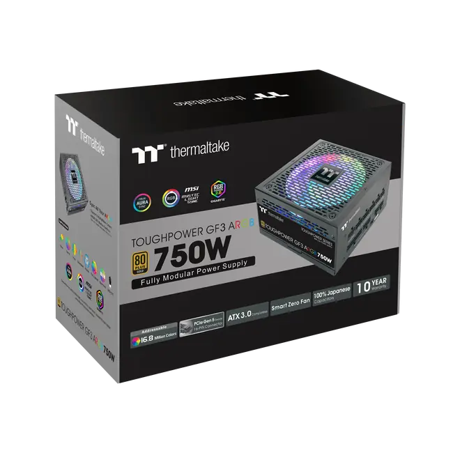 THERMALTAKE NAPAJANJE TOUGHPOWER GF3 ARGB 750W