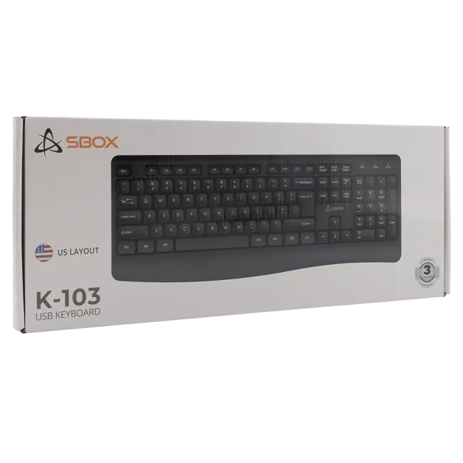 TIPKOVNICA SBOX K-103 US