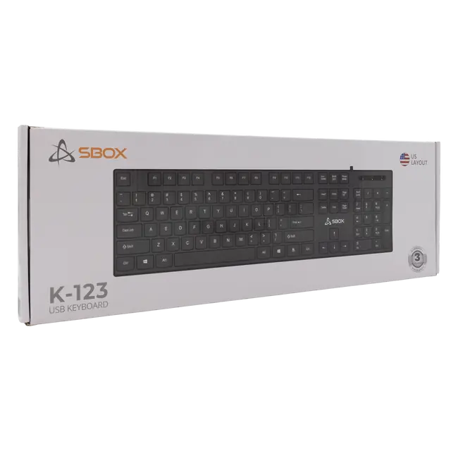 TIPKOVNICA SBOX K-123 US