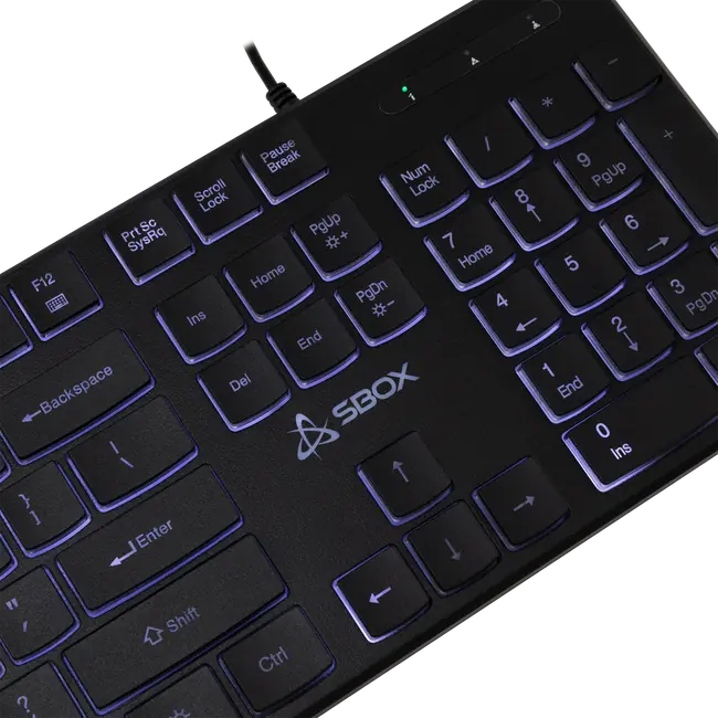 TIPKOVNICA SBOX K-22 CRNA / US