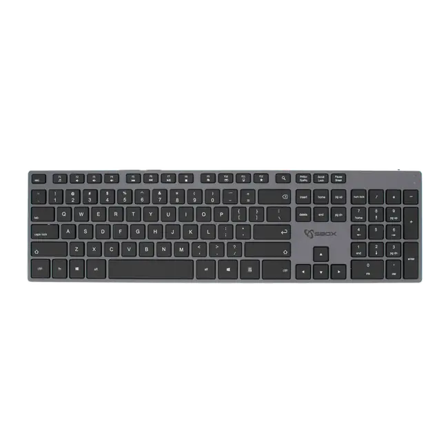 SBOX WK-131 Metal Wireless Keyboard / US