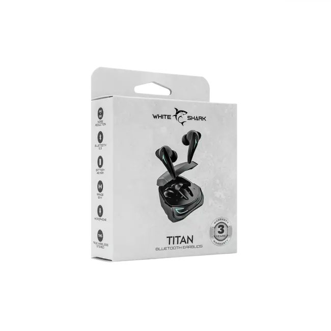 White Shark EARBUDS GEB-TWS-96 TITAN Crne ANC