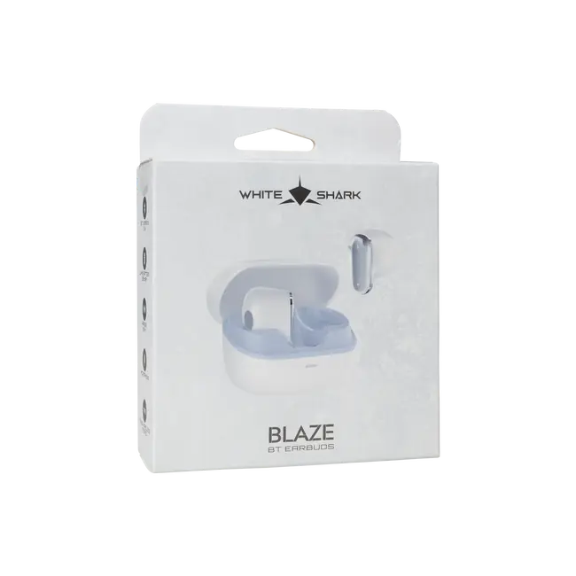 White Shark EARBUDS GEB-TWS-201 BLAZE Bijele