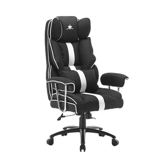 White Shark GAMING STOLICA LE MANS Crno/bijela