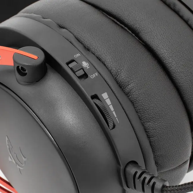 White Shark HEADSET GH-2341 GORILLA - Black-Red