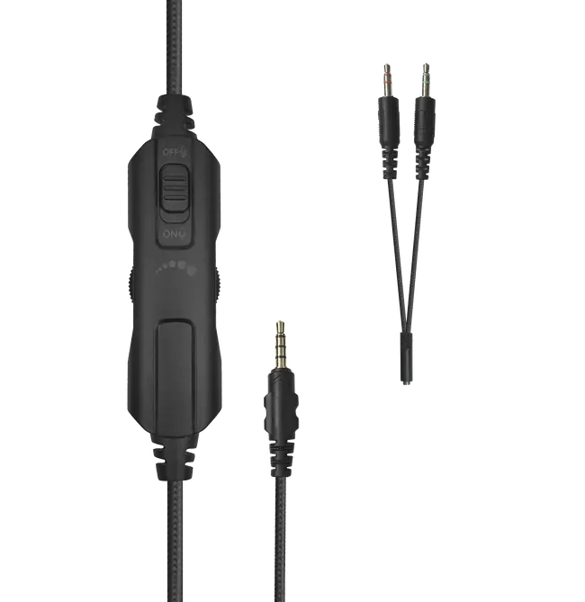 White Shark HEADSET GH-2540 ELEPHANT Black