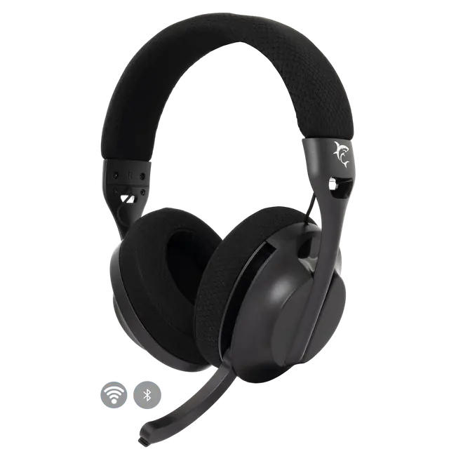 White Shark HEADSET WGH-2441 FALCON Black - Wireless